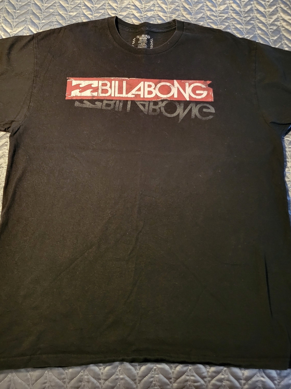 Billabong Black Graphic T-Shirt... the one you'll keep reaching for. XL. $12